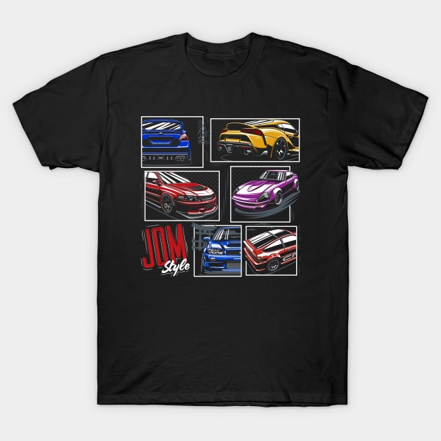 JDM Style T-Shirt by Markaryan